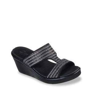 NWT Sketchers Sparkly Wedge Sandal